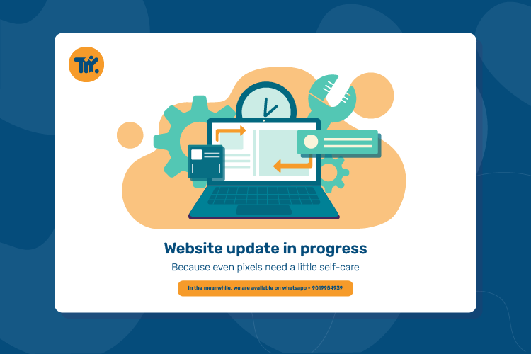 Website update in progress